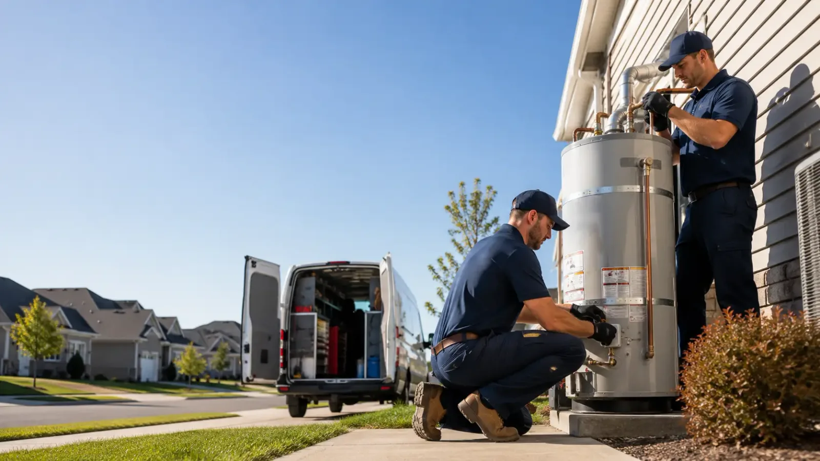 Water Heater Installation in Woodsfield, OH